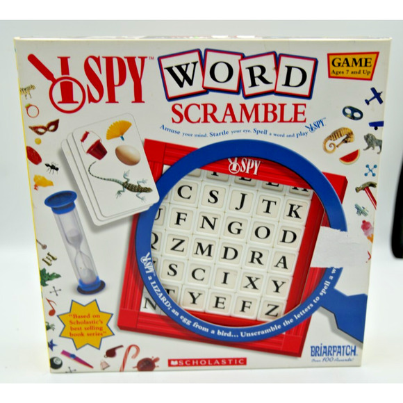 I Spy "Word Scramble" Game by Briarpatch Scholastic - Picture 1 of 2